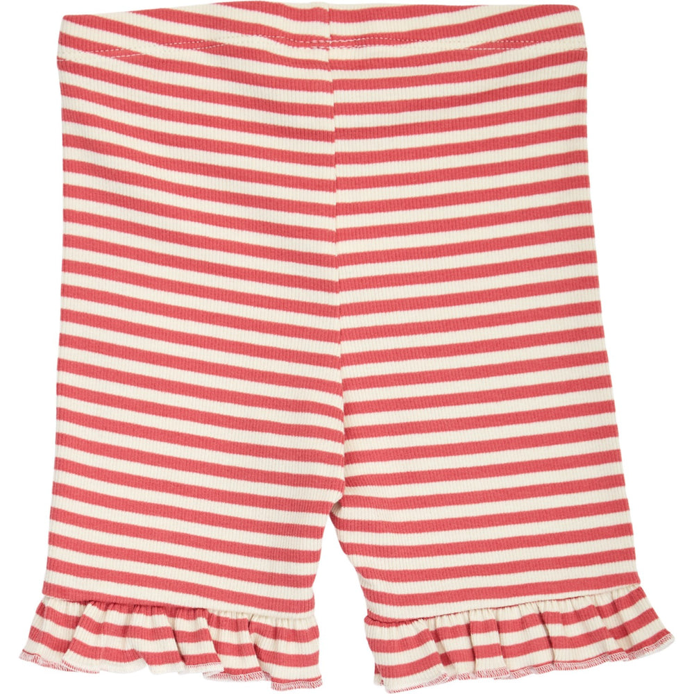 Køb Müsli Mineral Red/ Tofu Rib Stripe Flæse Shorts