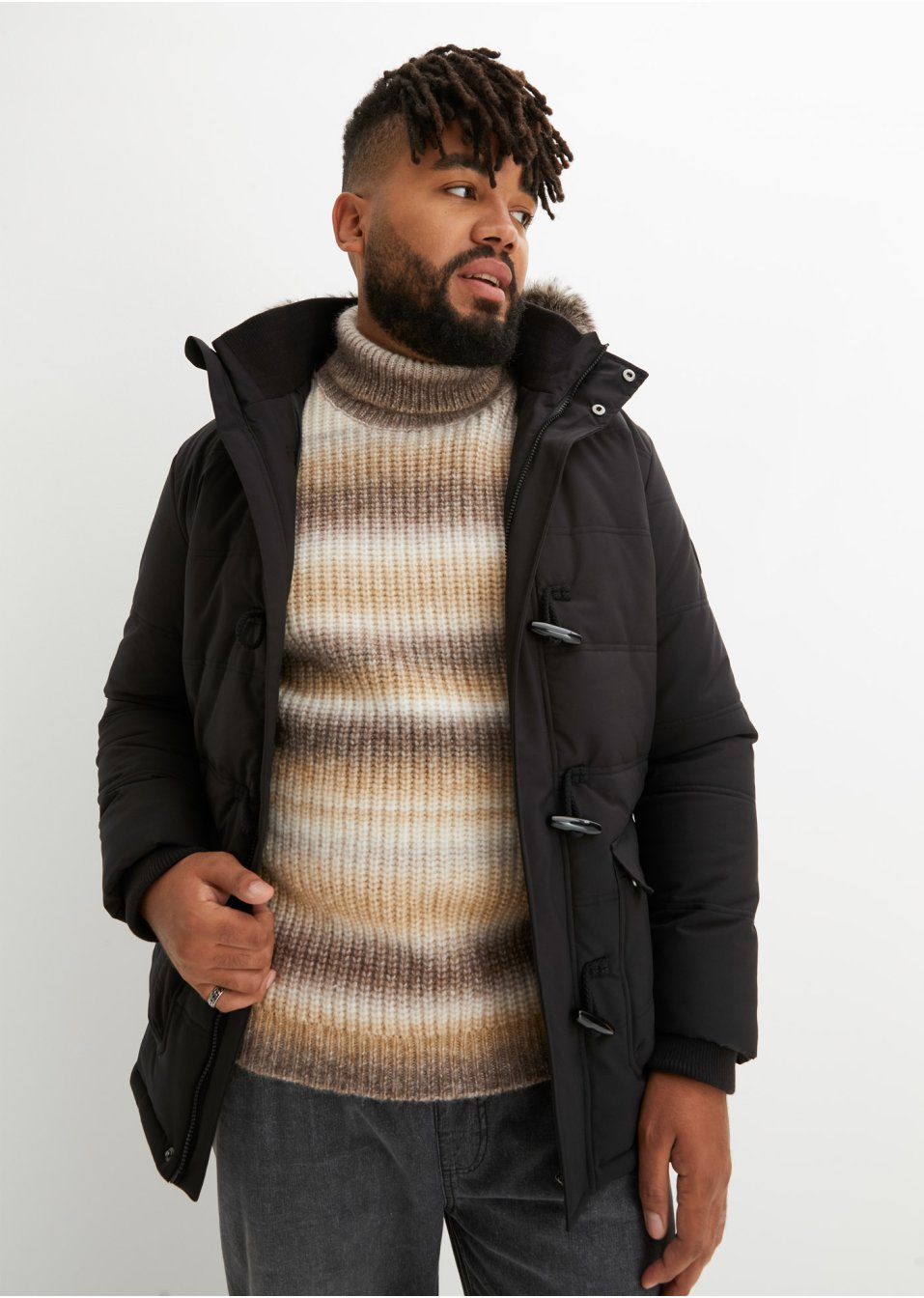 Veste d'hiver fonctionnelle matelassée