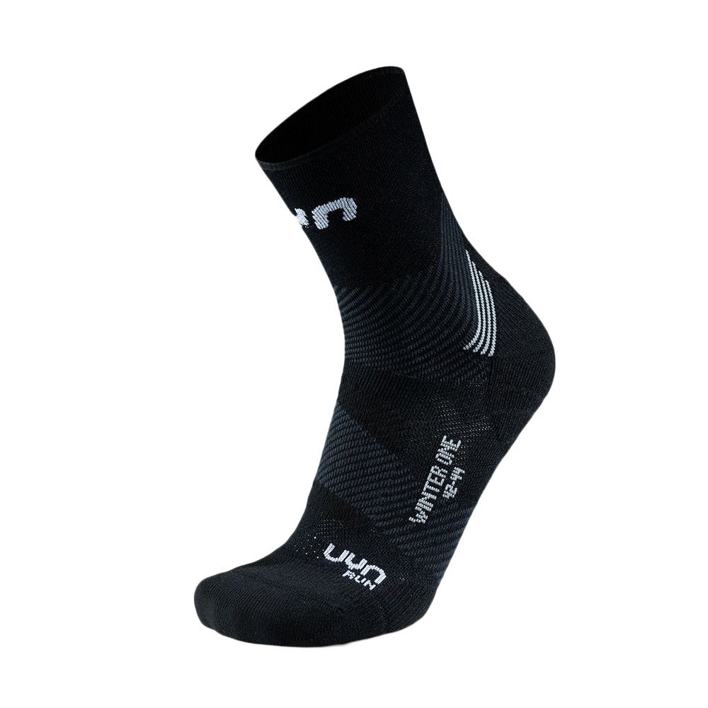 Uyn RUN WINTER - Chaussettes Homme black/white