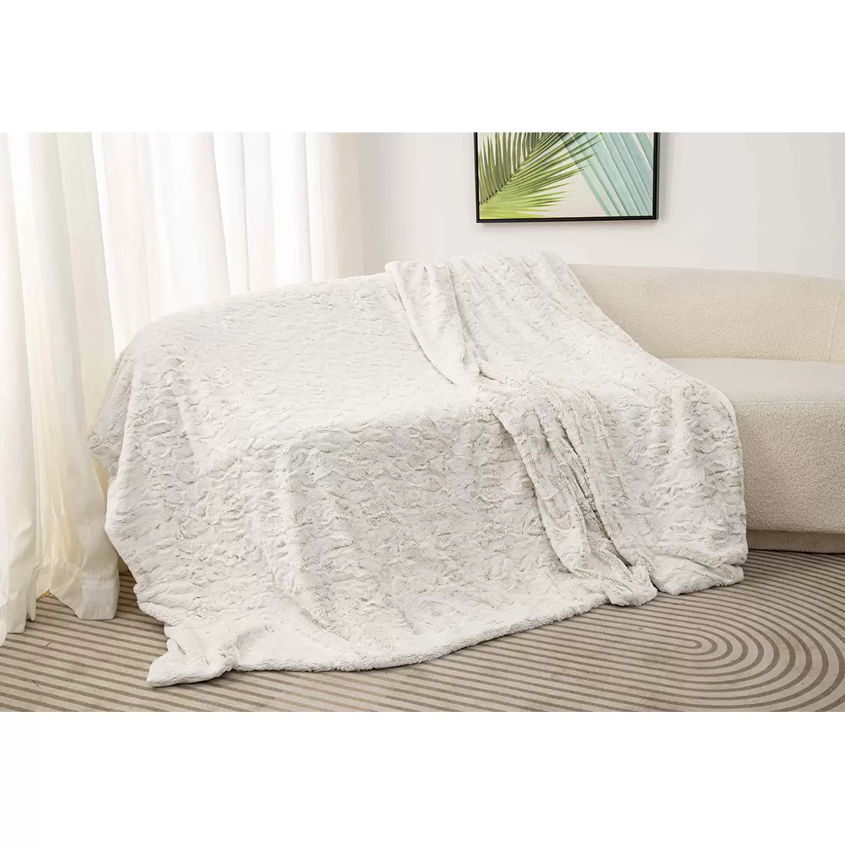 Decke Frieda Offwhite
