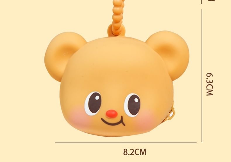 Butterbear - Butterbear Cookie Siliconen Sleutelhanger