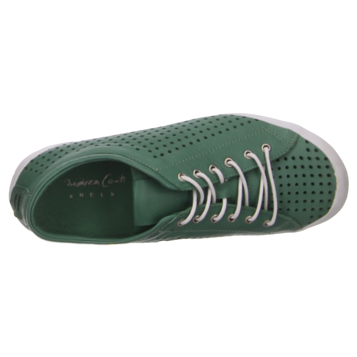 Andrea Conti Schnürschuhe grün grün