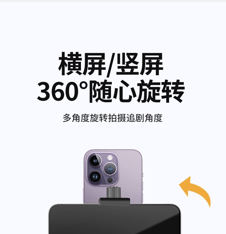 MECHA - Converteerbare selfie-handheld-telefoonstatief / selfiespiegel / tekstcuehouder / set