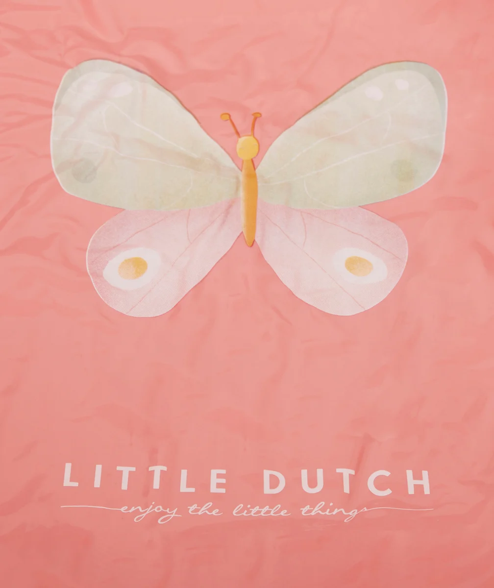 LITTLE DUTCHPISCINE GONFLABLE ROSE AVEC FLEURS 80X20CM