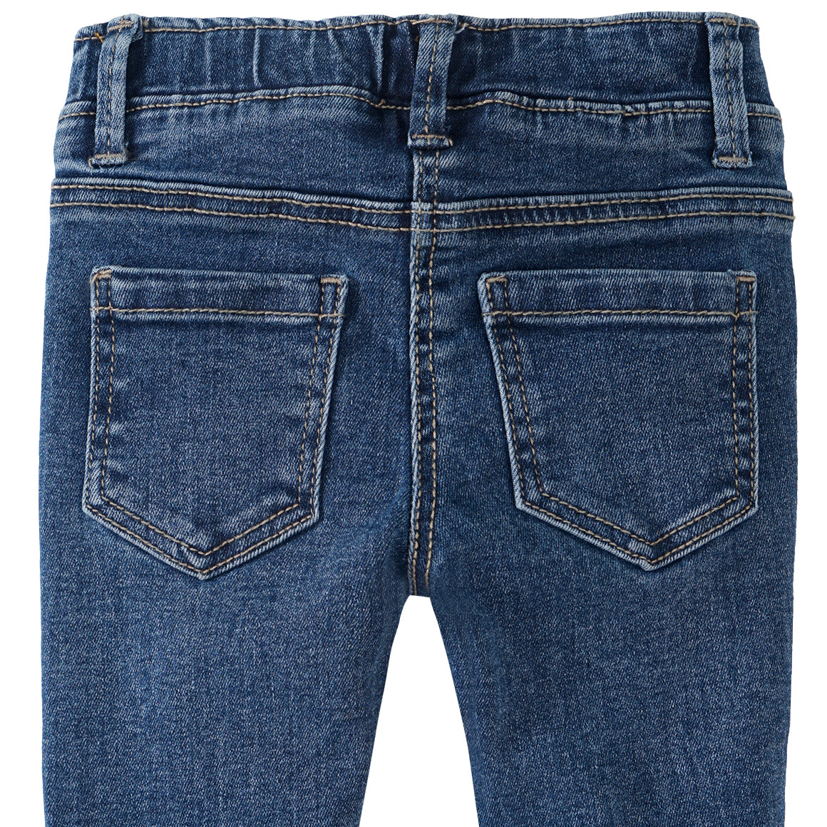 Topomini Baby Jeans mit Elastikbund dunkelblau