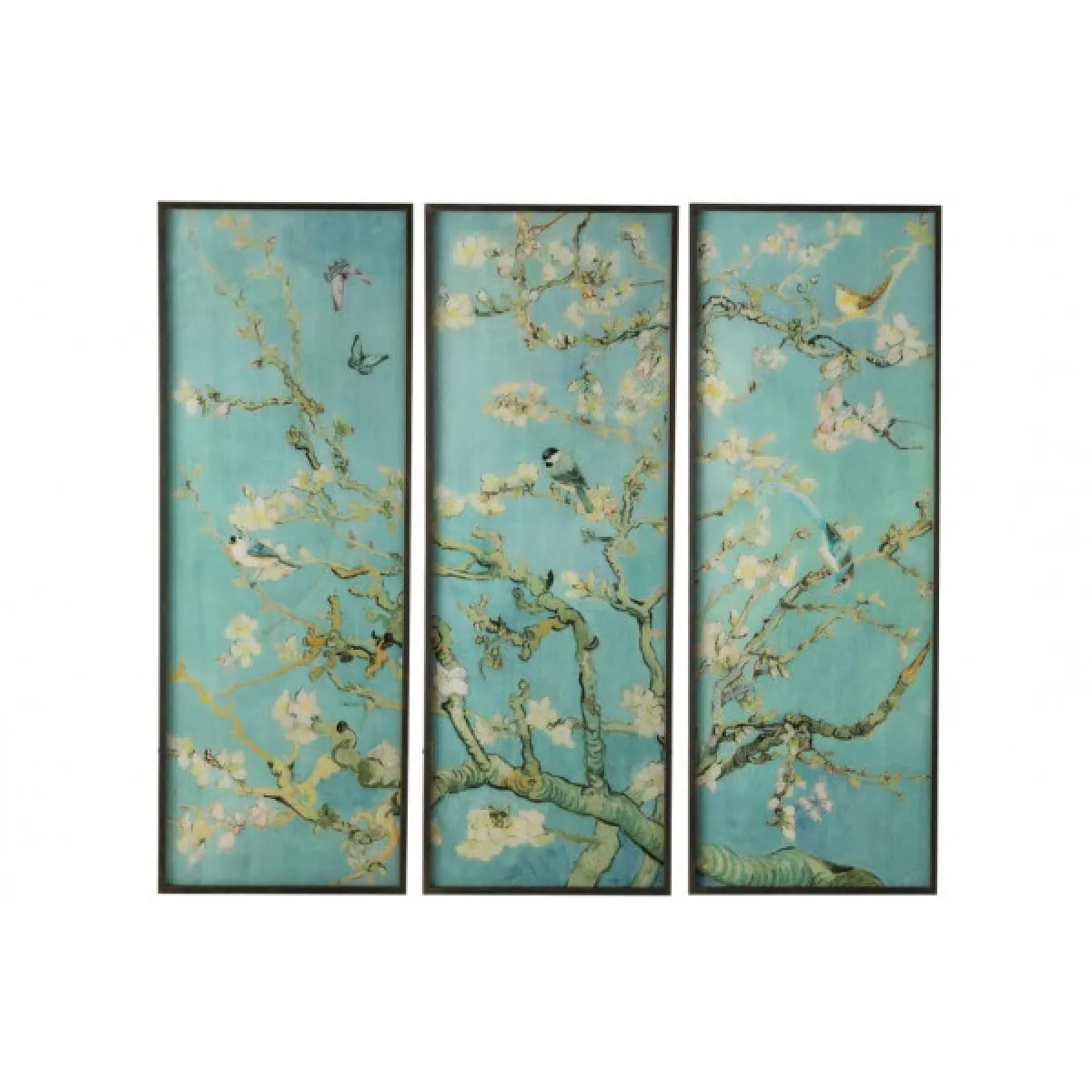dansmamaison Cadre panneau verre vert mix