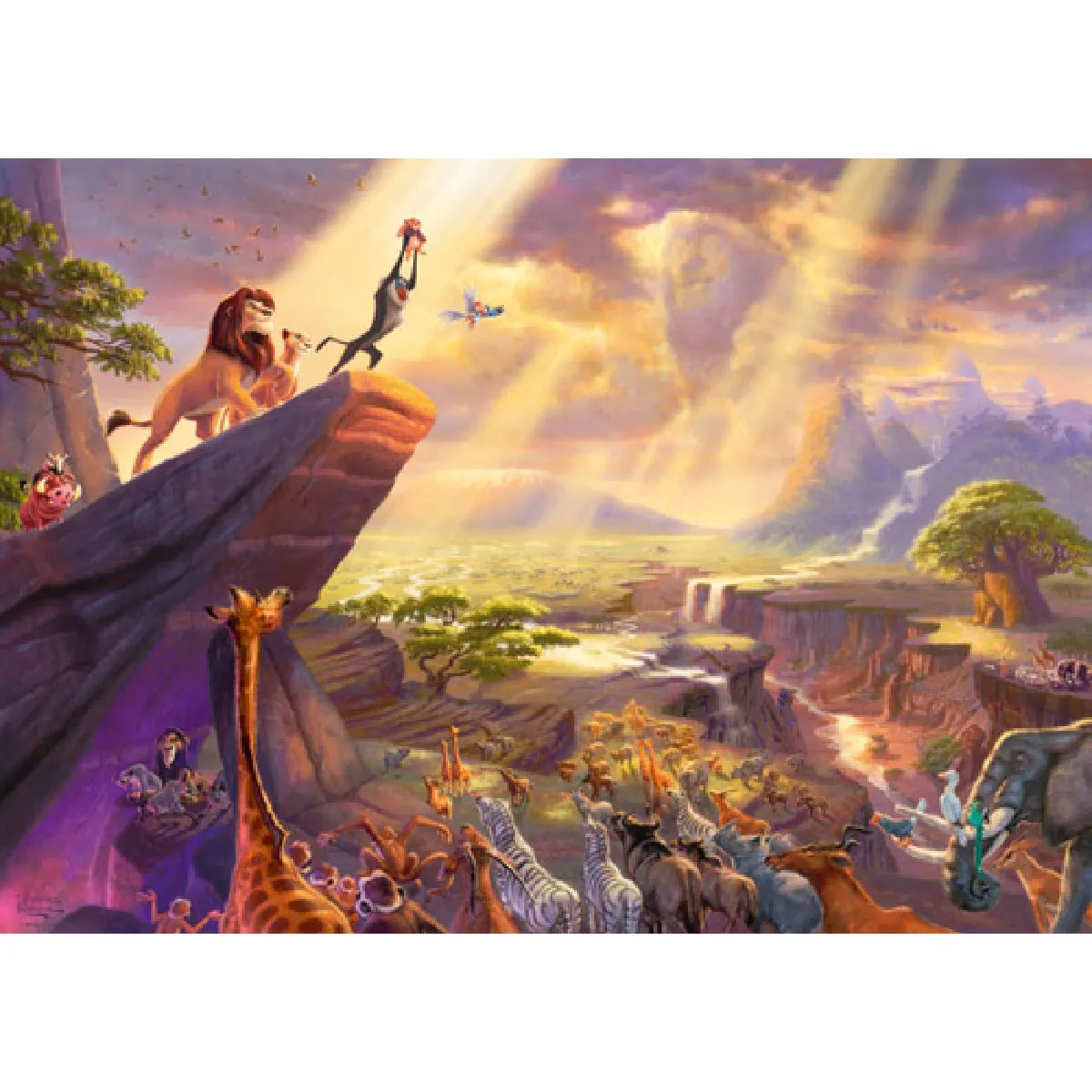 Schmidt Spiele Puzzle 1000 pcs Le roi Lion