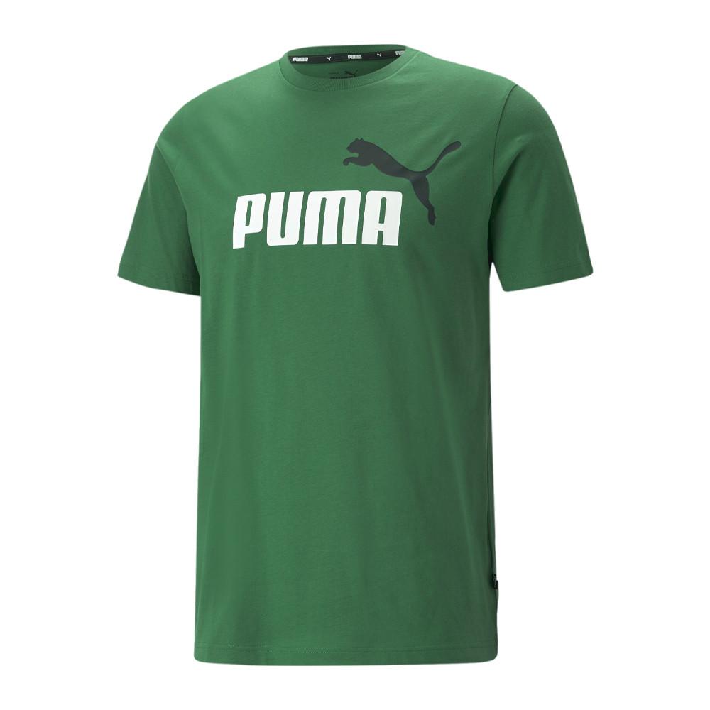 Puma T-shirt Vert Homme Puma Essential +2