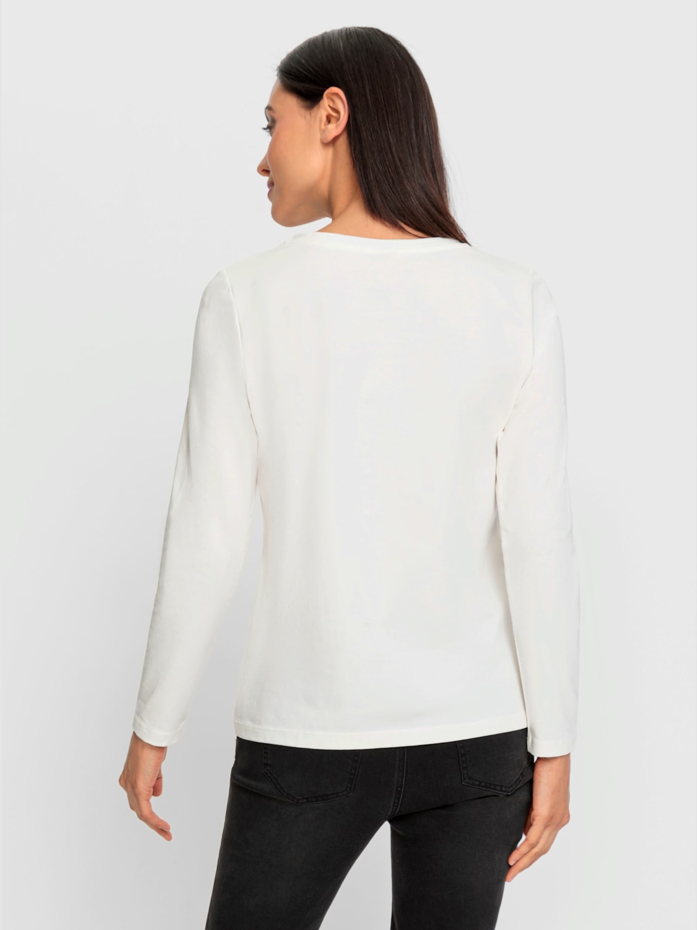 T-shirt joli imprimé feuille devant