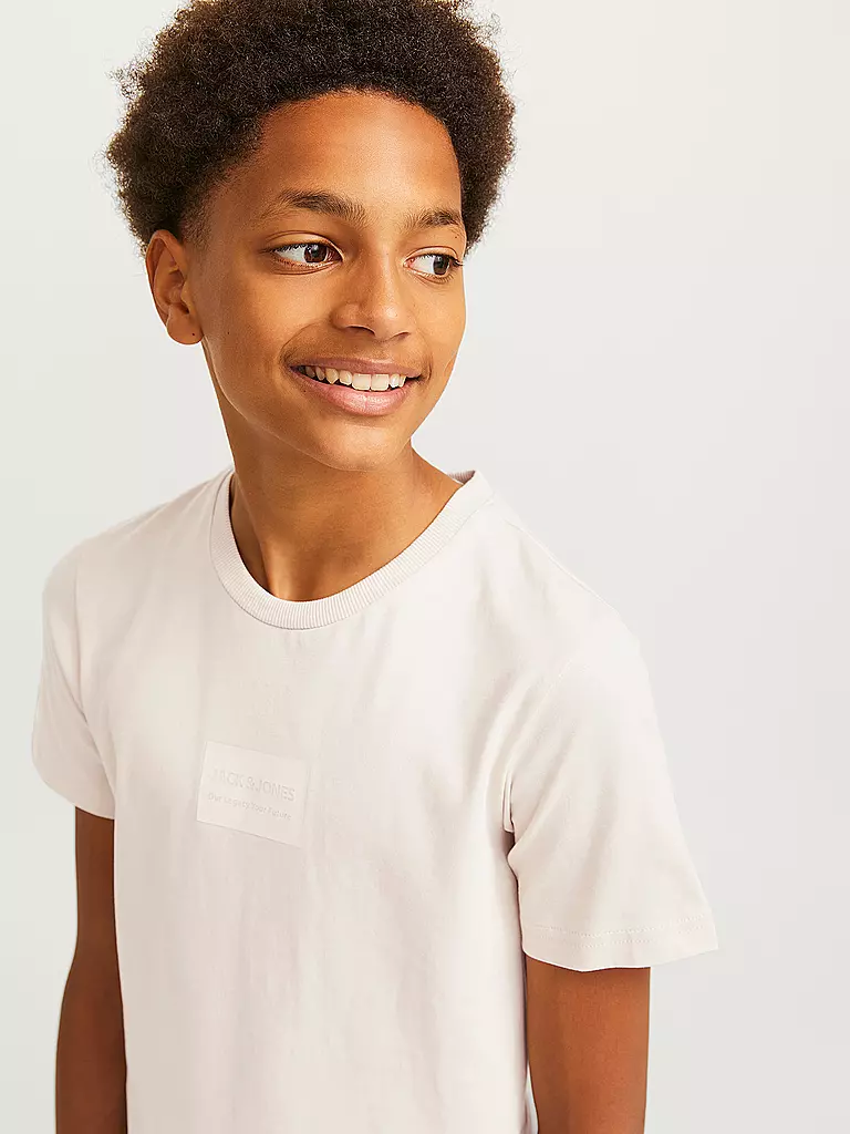JACK & JONES Jungen T-Shirt JJHAKKAI beige