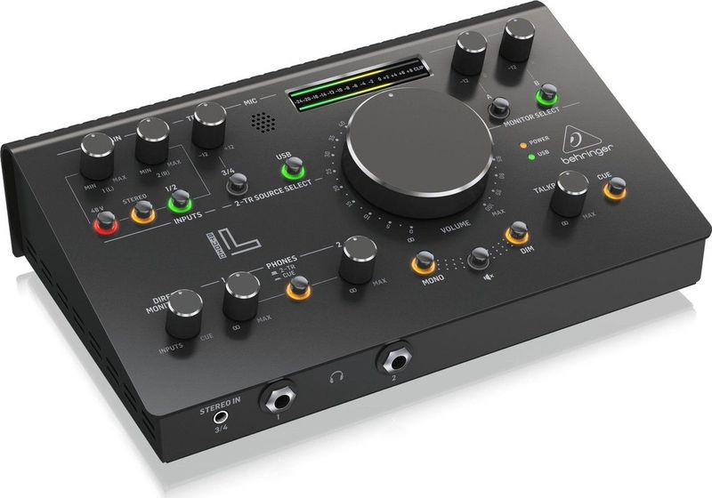 Behringer - STUDIO L - USB-Audio-Interface - Zwart - Professionele Geluidskwaliteit