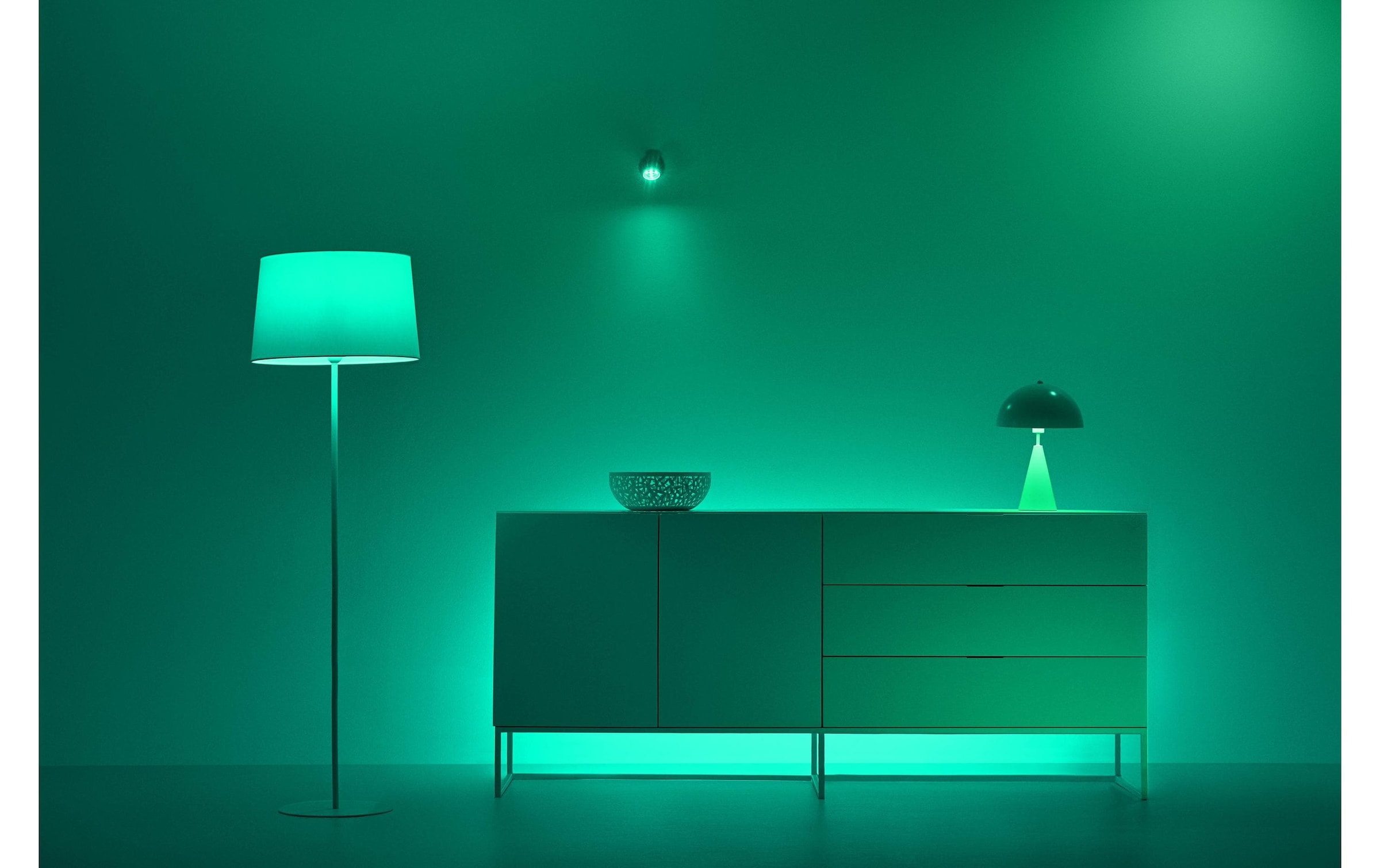 WiZ LED-Leuchtmittel »18.5W(150W) E27 A80 Tunable White&Color« E27 Farbwechsler
