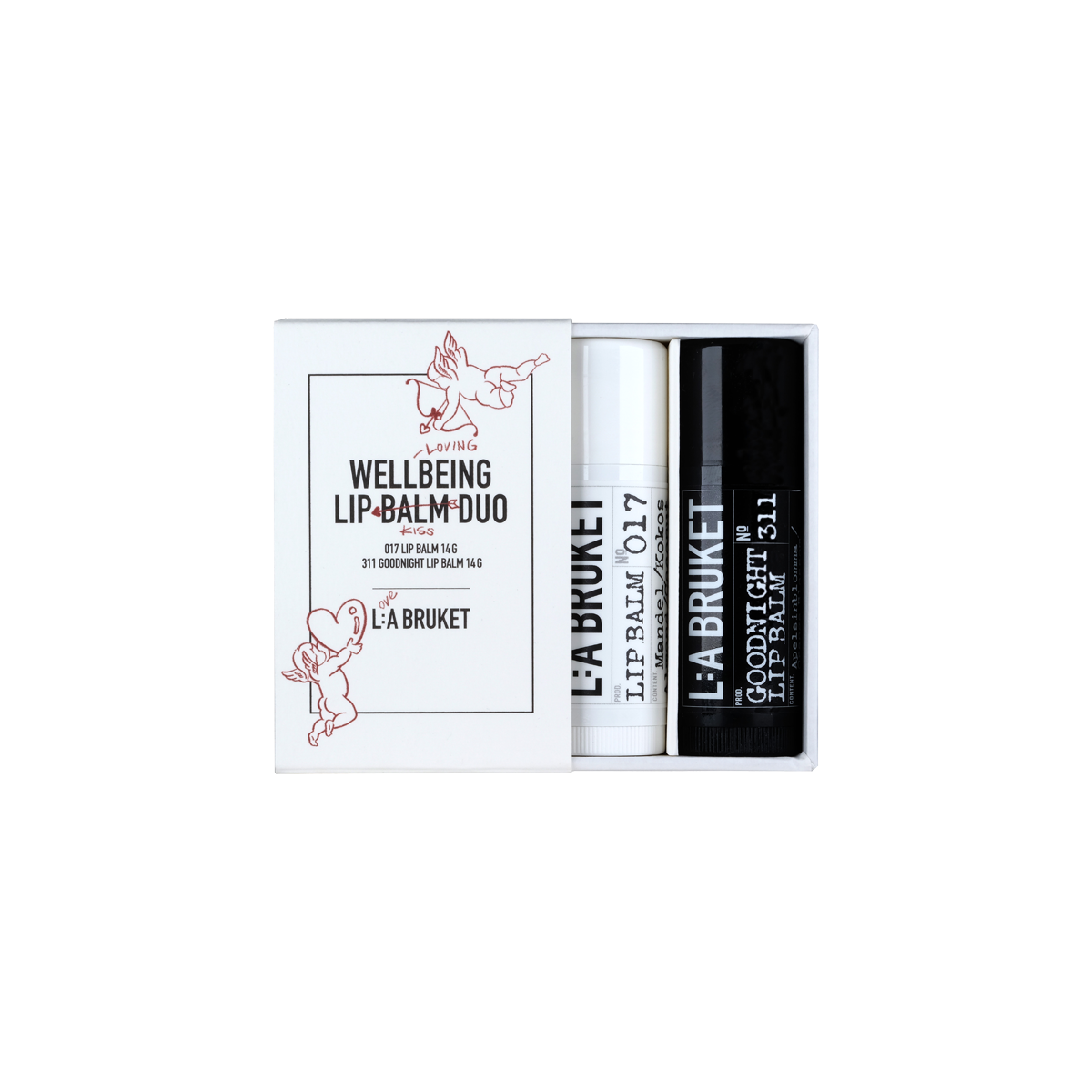 Lovers Lip Balm Duo Kit 2x28gr