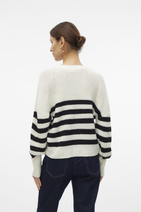 Vero Moda ecru dames vest
