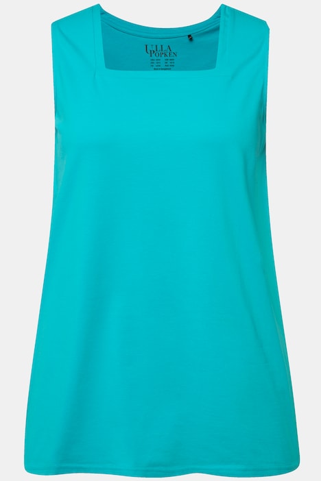 Longtop, Classic Fit, Carree-Ausschnitt, ärmellos