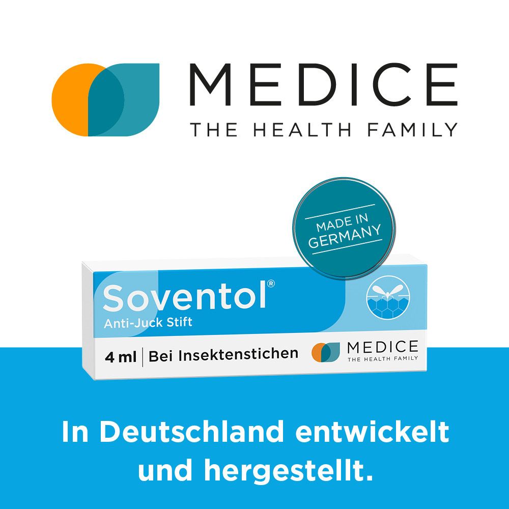 Soventol Anti-Juck Stift bei Insektenstichen