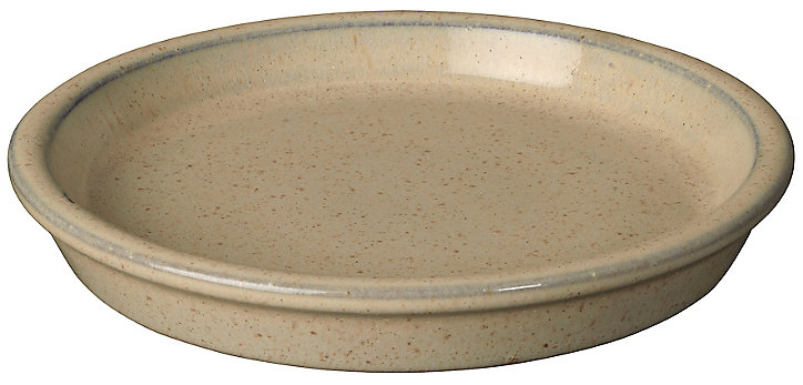 Soucoupe céramique pour pot Deroma Kinfolk dune ø27 cm