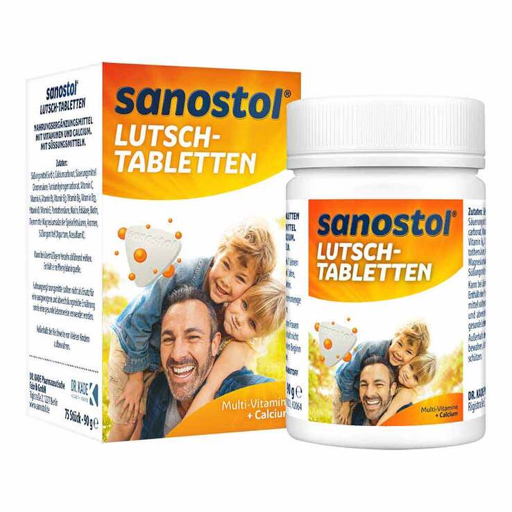 Sanostol Lutschtabletten, 75 St