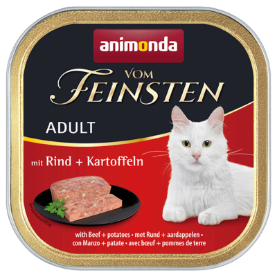 animonda Vom Feinsten Adult mit Rind & Kartoffeln 32x100g