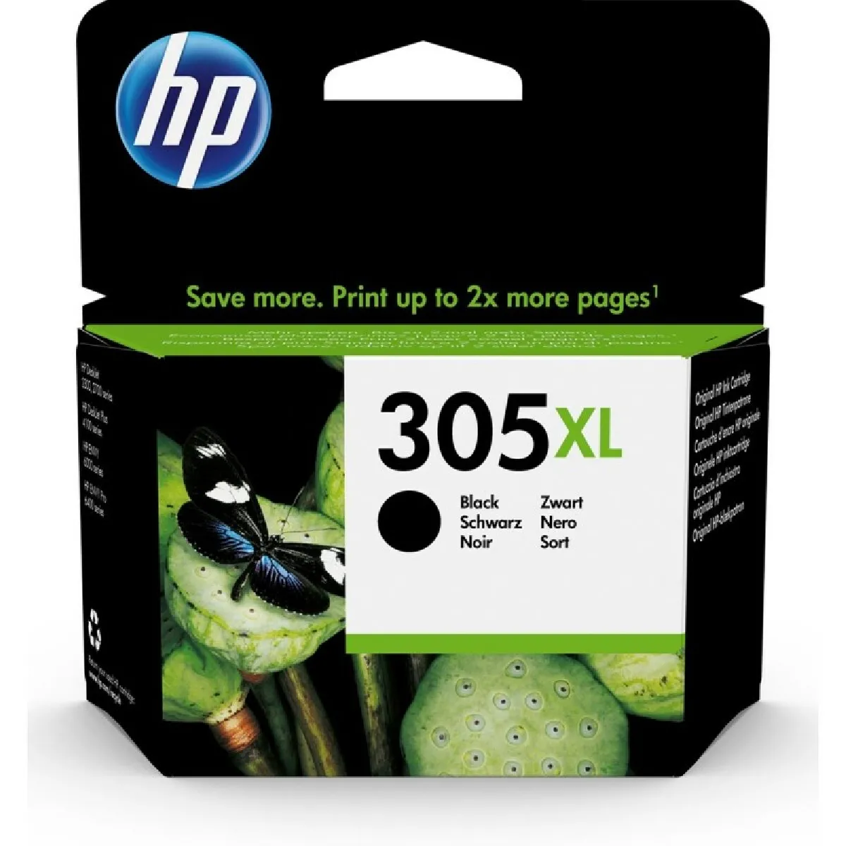 Hewlett Packard 305XL Noir
