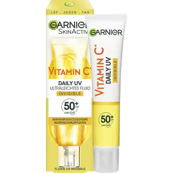 Vitamin C Tägliches Sonnenfluid Invisible LSF 50+