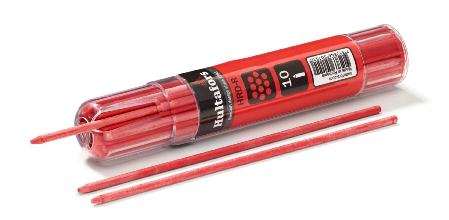 Hultafors HRD-R Vulpotlood navulling (10 st) - Rood