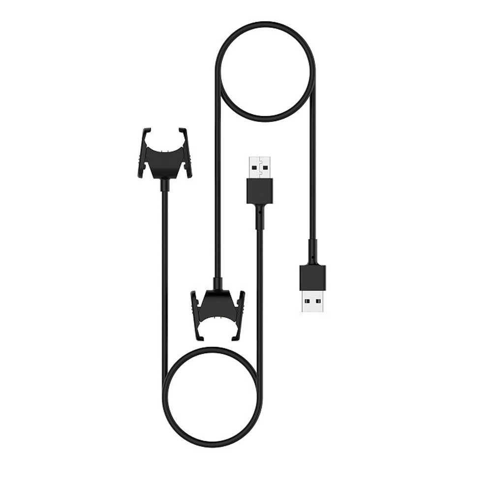(1m) Fitbit Charge 4 / 3 USB Ladegerät Clip - Schwarz