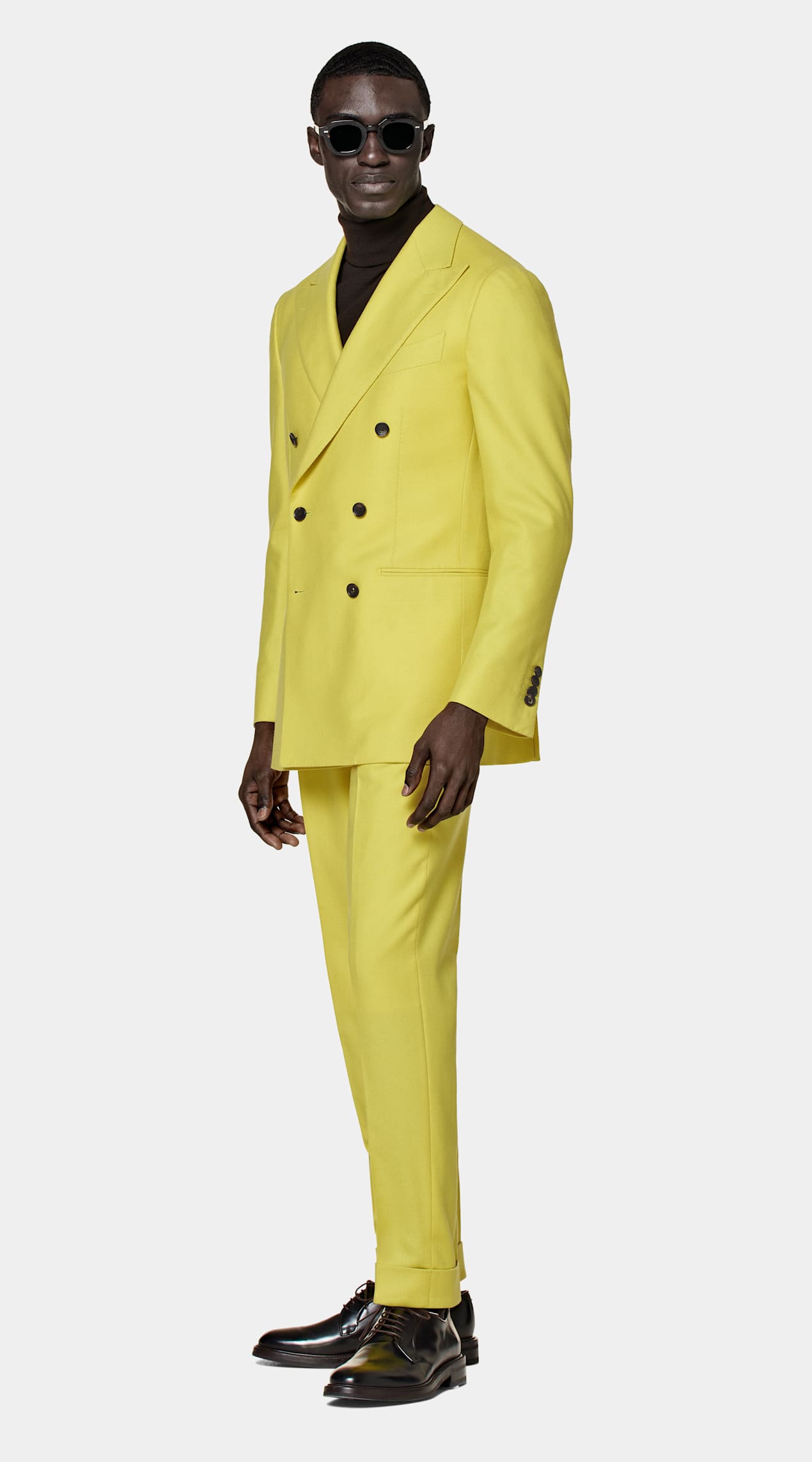 Costume Havana coupe Tailored jaune
