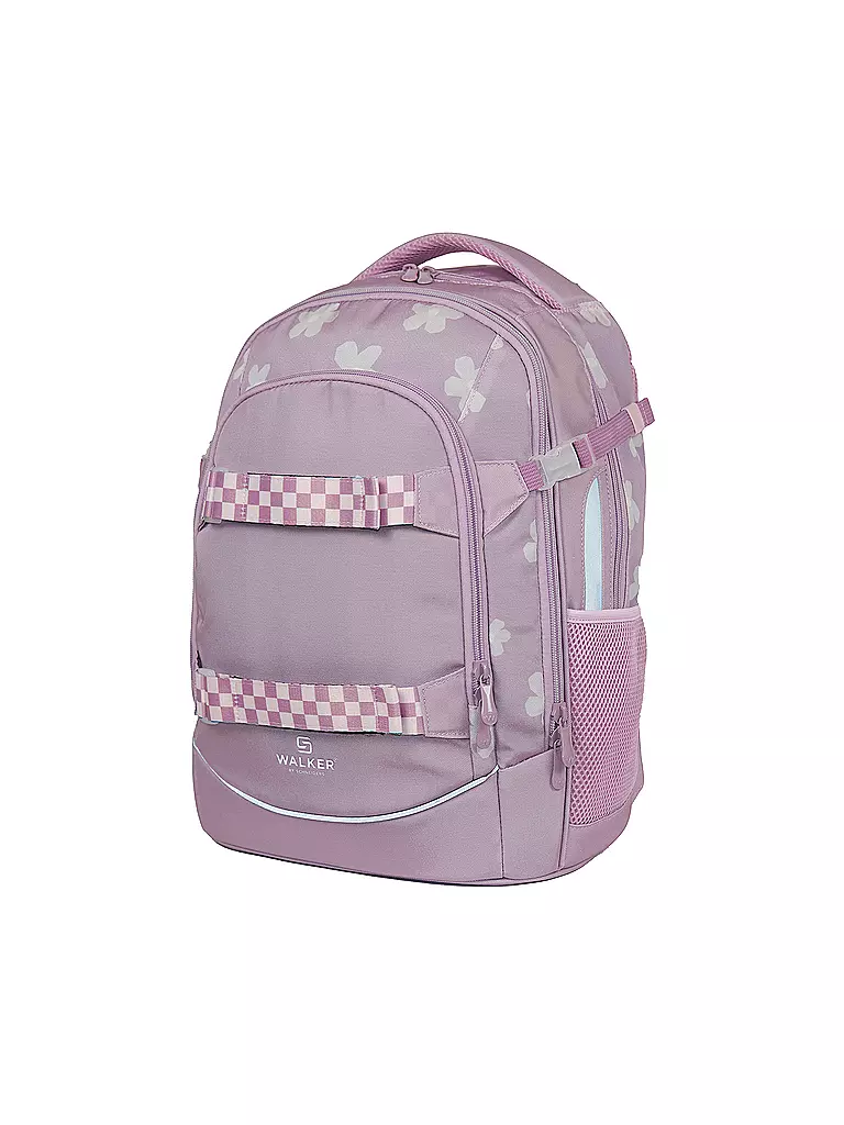 WALKER Schulrucksack Fame 2.0 Uni 90ies Flower Powder rosa