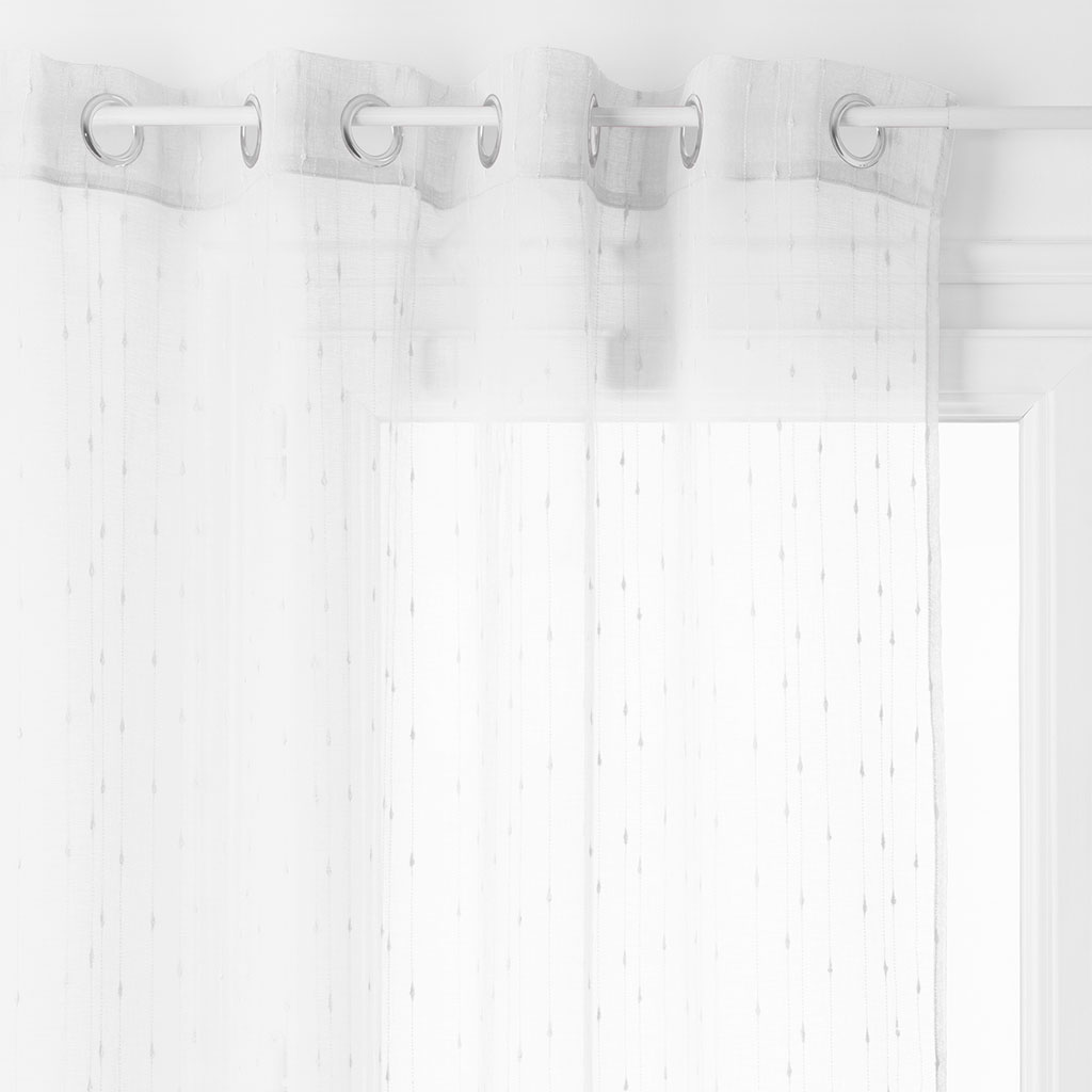 Voilage ANISSA blanc 140x240cm