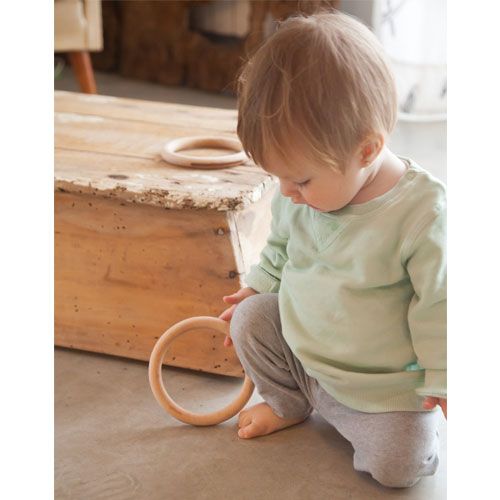 Grapat ringen naturel - 13 cm (3st)