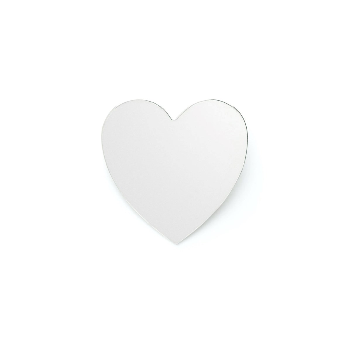 broche coeur plaqué argent - APHRODITE