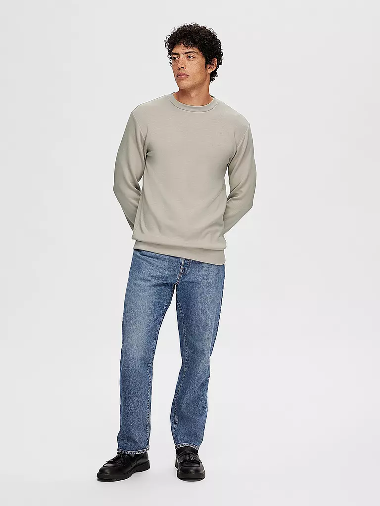 SELECTED Sweater SLHEMANUEL weiss