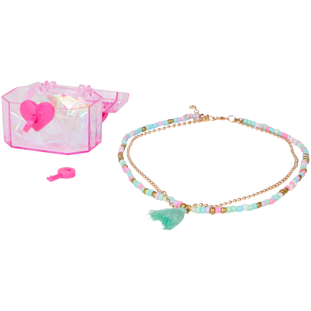 Schatkistje met sieraden 6 x 7 x 7 cm | diverse varianten
