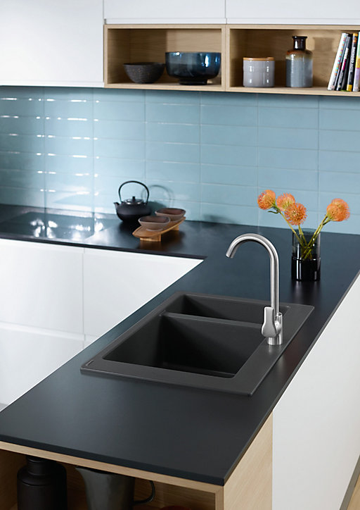 Mitigeur de cuisine inox Hansgrohe MySport