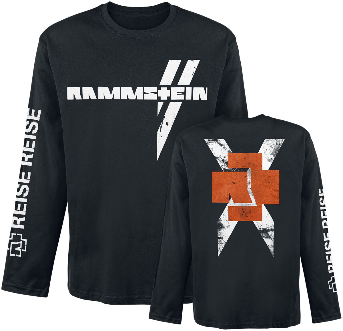 Croix Blanche | Rammstein T-shirt manches longues