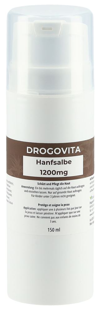 DROGOVITA Hanfsalbe 1200 mg<br>150 ml, Dispenser, Salbe