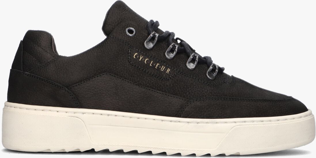 CYCLEUR DE LUXE zwarte cycleur de luxe lage sneakers limit saw