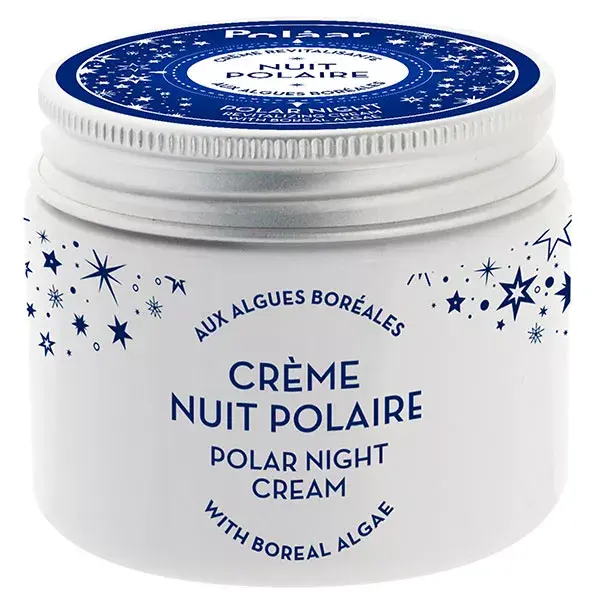 Creme revitalizante noturno Polaar Polar Night com algas boreais 50ml