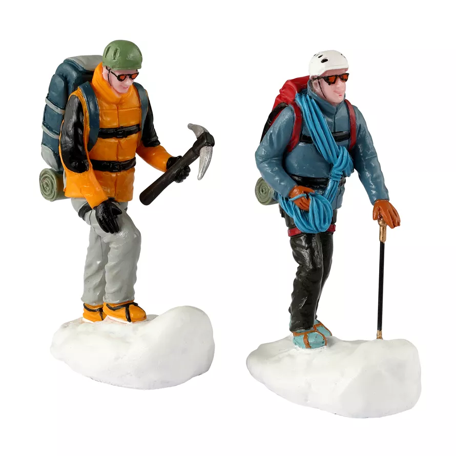 Personnages Lemax Les Alpinistes