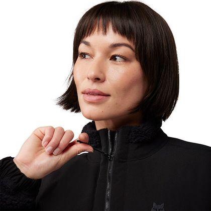 Veste Fox SURVIVALIST SHERPA FEMME - Noir