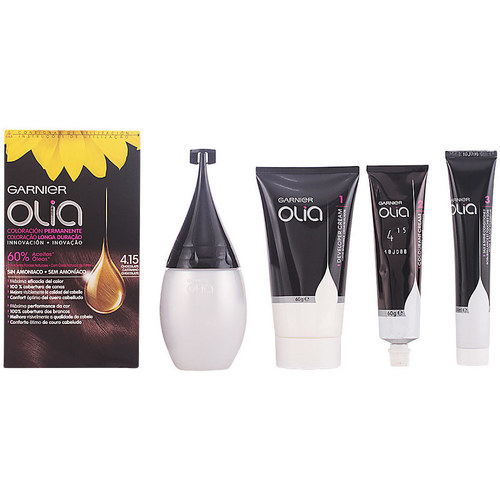 Garnier - Olia Coloración Permanente 4,15 Chocolate Lote