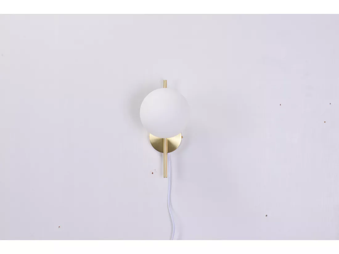 NETTLIFE Applique Murale Intérieur Applique Chambre Vintage Lampe de Couloir 1 Ampoule E27 Moderne