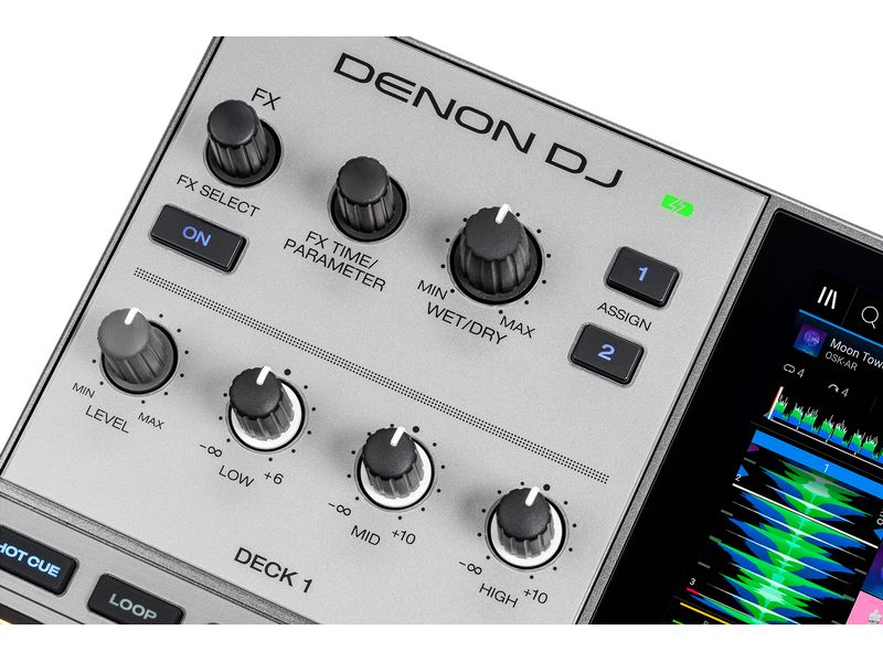 Denon DJ DJ-Controller DJ Prime Go 2-Kanal-Stand-Alone DJ Konsole