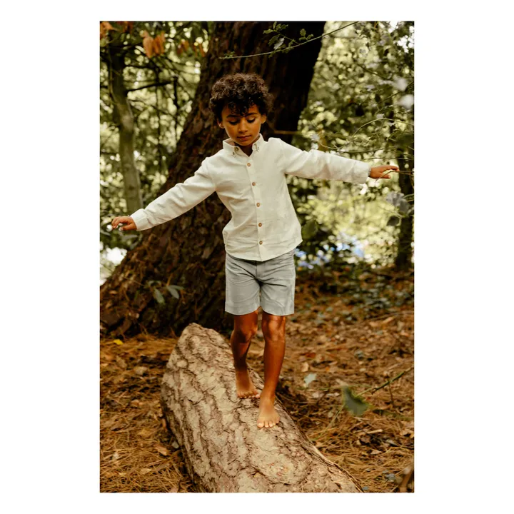 Lililotte Exclusivité Lililotte x Smallable - Chemise Maxime | Blanc cassé