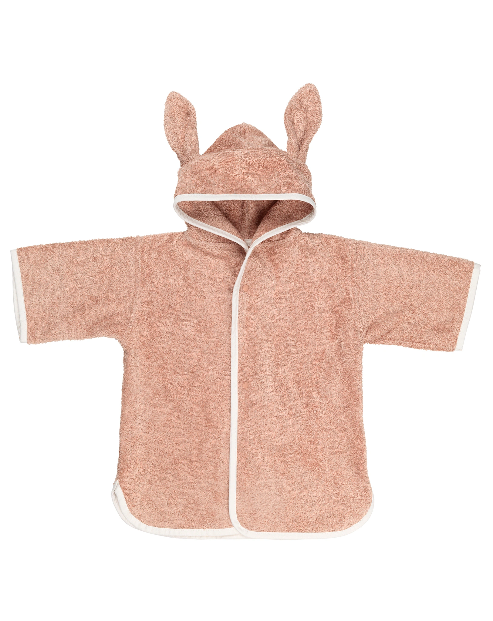 Badeponcho BUNNY in old rose
