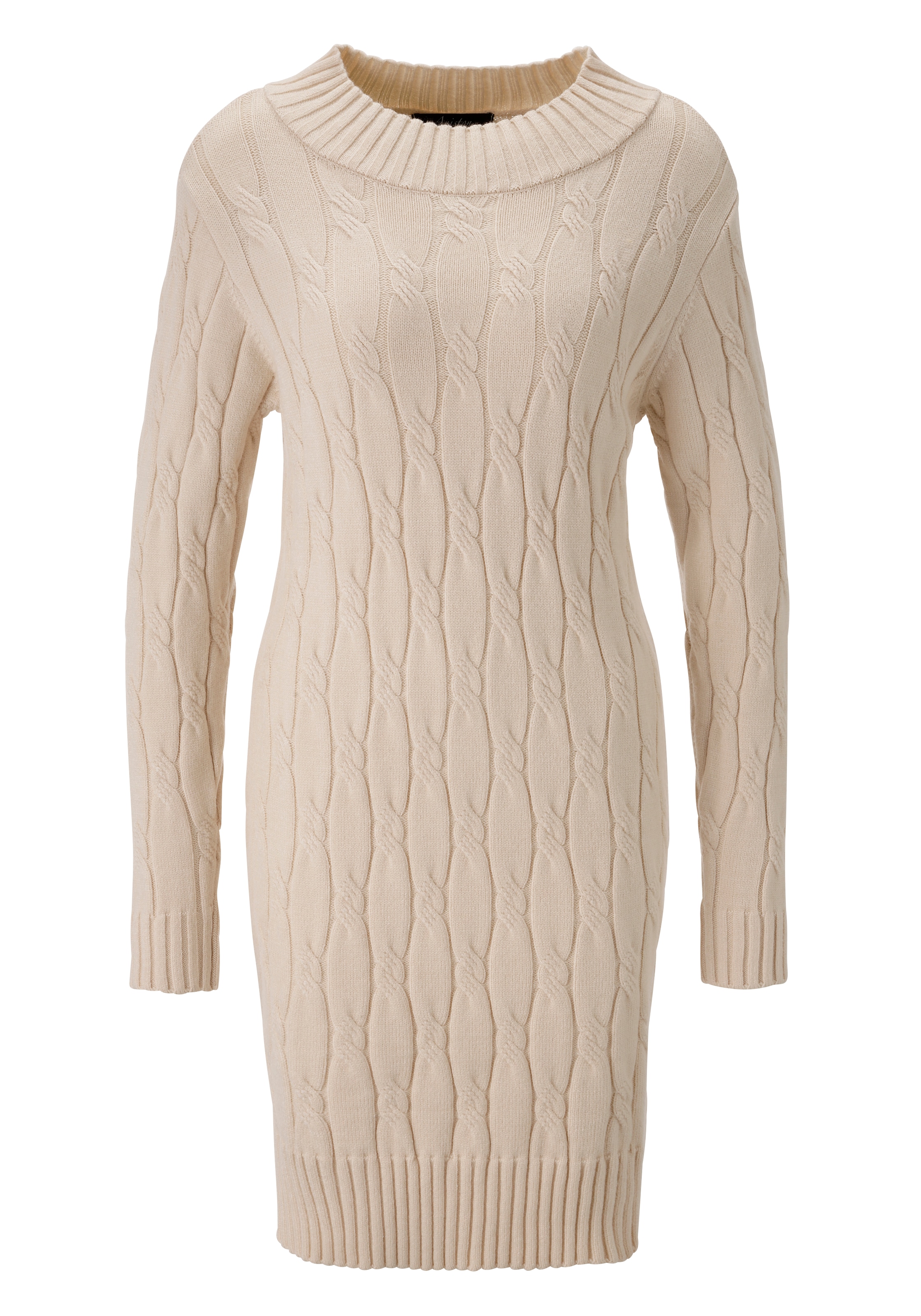 Aniston SELECTED Strickkleid im angesagten Muster-Mix - NEUE KOLLEKTION