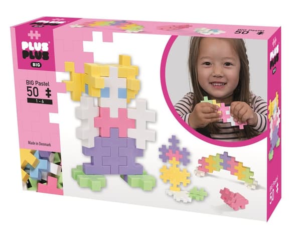 Plus-Plus BIG Pastel 50 deler