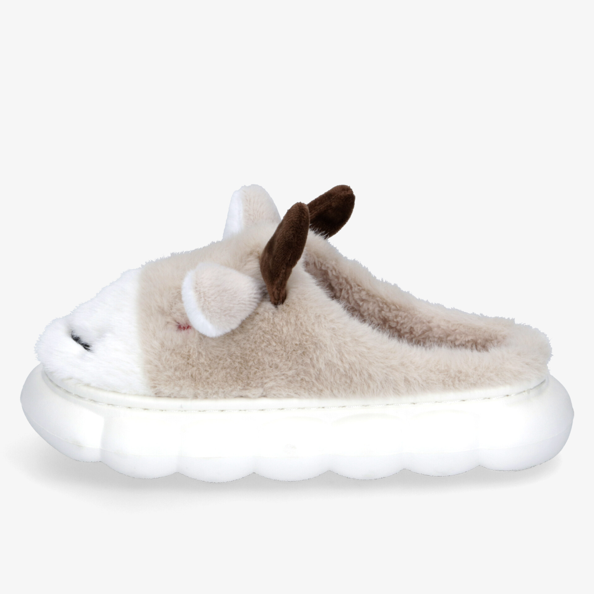 DooDogs Damen Hausschuhe beige