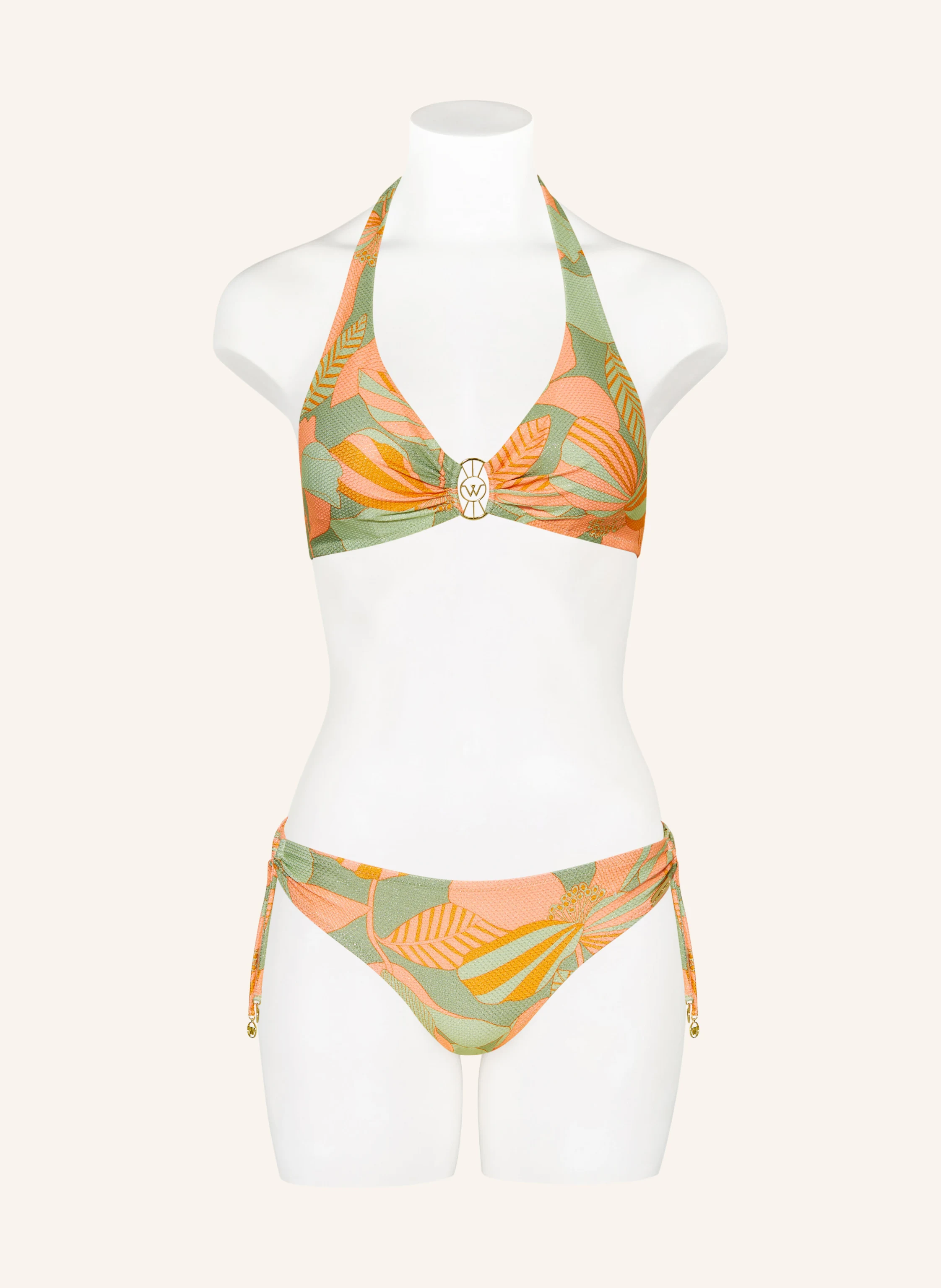 watercult Basic-Bikini-Hose RETRO TRIBUTES mit Glitzergarn